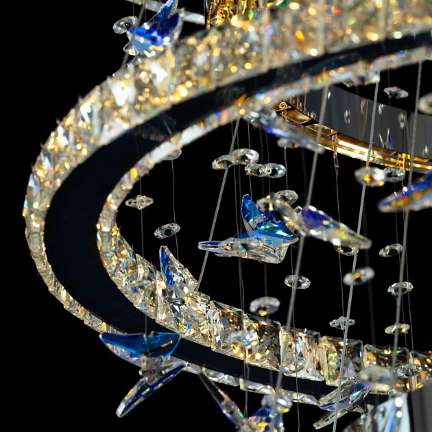 Люстра хрустальная с пультом Citilux ETERA CL322090 изображение 2 Люстра хрустальная с пультом Citilux ETERA CL322090 Фото № 2