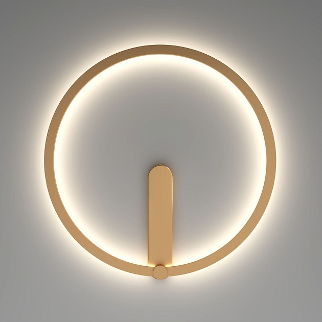Настенный светодиодный светильник Denkirs Round DK5035-SG Фото № 5
