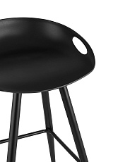 Барный стул Stool Group Флэш черный черные ножки FIYAN BLACK 1
