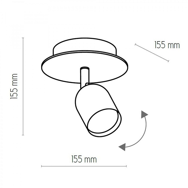 Спот TK Lighting 3290 Top Wood Фото № 2