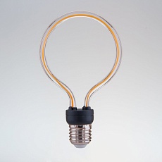 Лампа светодиодная филаментная Elektrostandard E27 4W 2400K прозрачная BL150 a043991 2