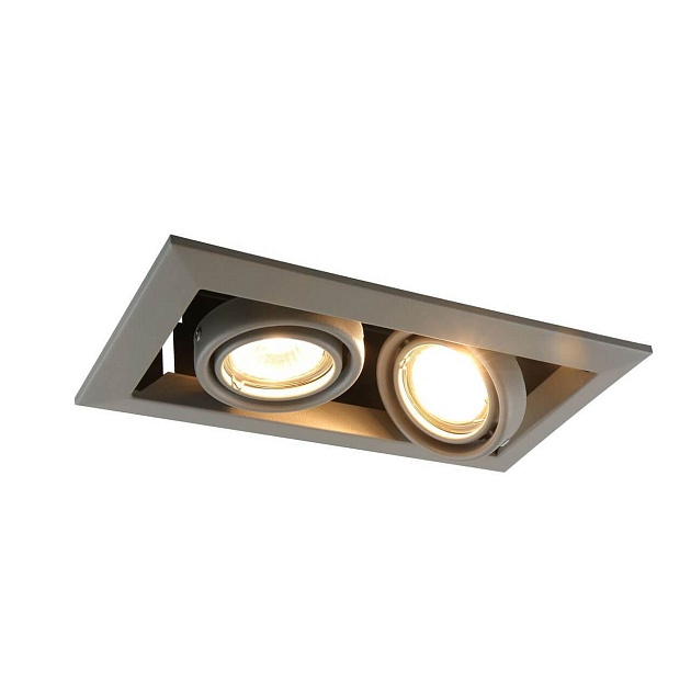 Встраиваемый светильник Arte Lamp Cardani Piccolo A5941PL-2GY Фото № 1