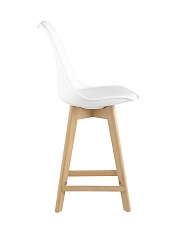 Полубарный стул Stool Group Frankfurt белый Y815A-65CM white 1