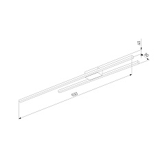 Потолочный светодиодный светильник TK Lighting 1430 Horst 1