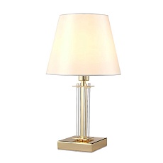Настольная лампа Crystal Lux Nicolas LG1 Gold/White 2