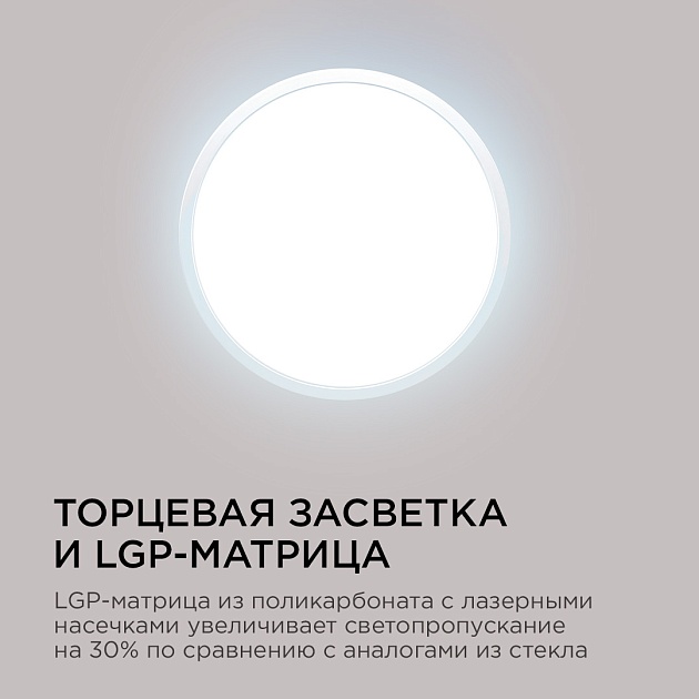 Настенно-потолочный светодиодный светильник Apeyron Spin 18-131 Фото № 12