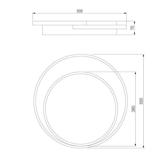 Потолочный светодиодный светильник Eurosvet Jeremy 90251/1 Фото № 3