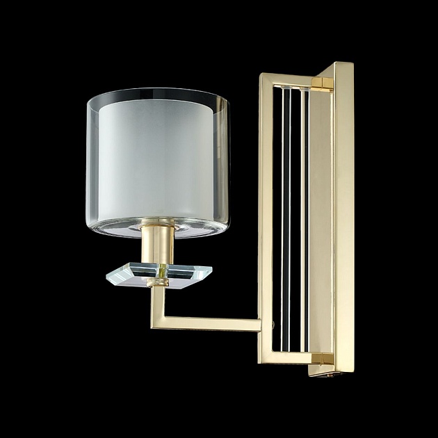 Бра Crystal Lux Nicolas AP1 Gold/White Фото № 3