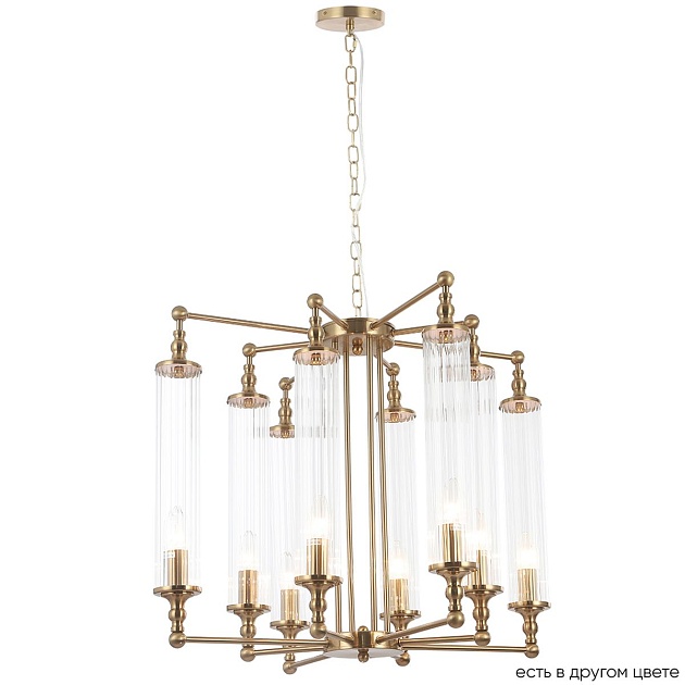 Подвесная люстра Crystal Lux Tomas SP8 D650 Brass Фото № 1
