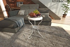 Журнальный стол Sheffilton SHT-CT10-1 белый муар 4148353801 2