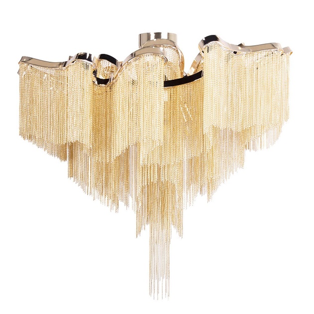 Потолочная люстра Loft IT Stream 10208/800C Gold изображение 1 Потолочная люстра Loft IT Stream 10208/800C Gold Фото № 1