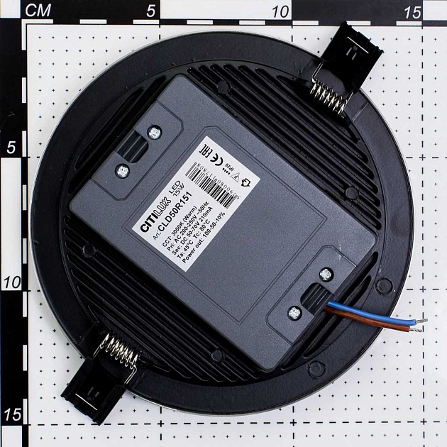 Встраиваемый светодиодный светильник Citilux Омега CLD50R151 Фото № 6