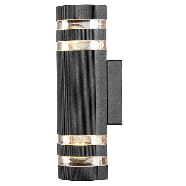 Уличный настенный светильник Arte Lamp Metro A8162AL-2BK Фото № 1