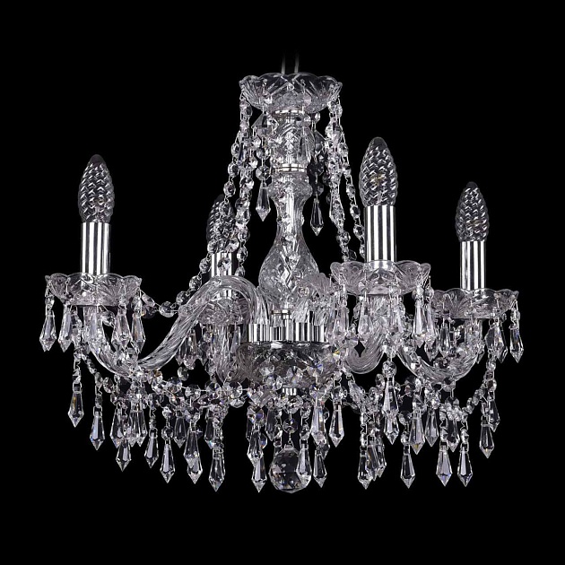 Подвесная люстра Bohemia Ivele 1403/4/160 Ni Фото № 1