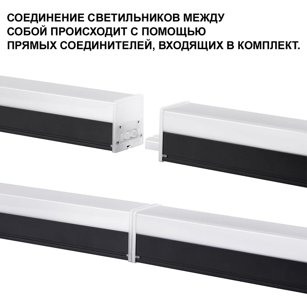 Линейный светодиодный светильник Novotech Over Bits 359111 Фото № 6