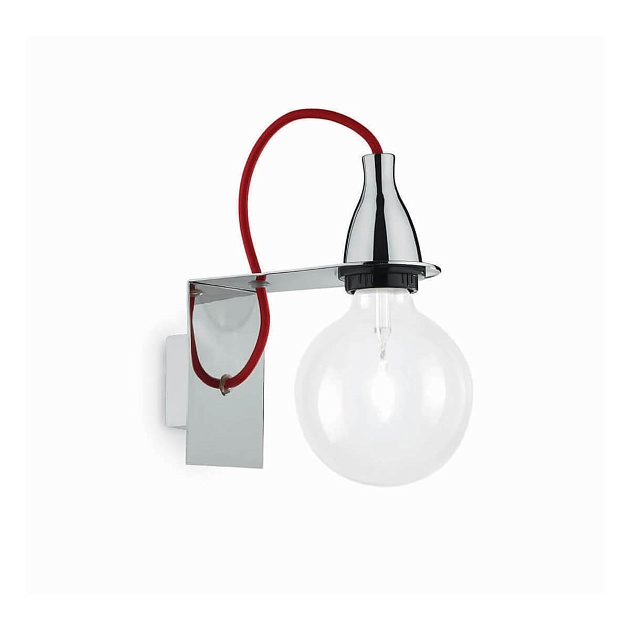 Бра Ideal Lux Minimal AP1 Cromo 045207 Фото № 1