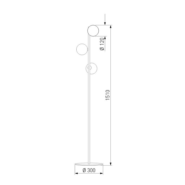 Торшер TK Lighting 6189 Estera Brown Фото № 2