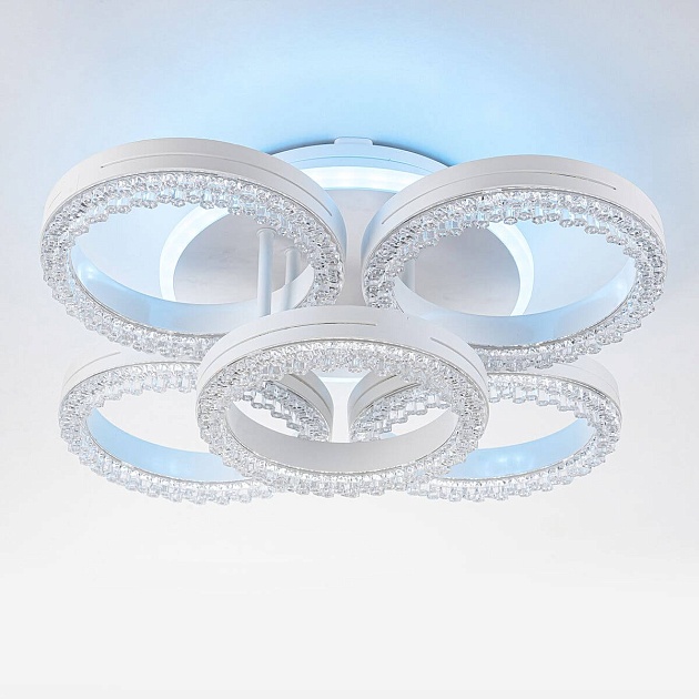 Потолочная светодиодная люстра Escada Albus 10276/5LED APP Фото № 5