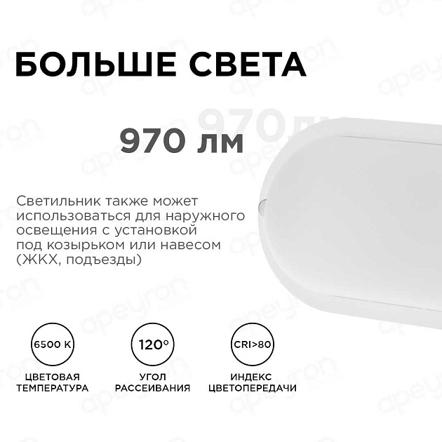 Накладной светодиодный светильник Apeyron 28-08 Фото № 2