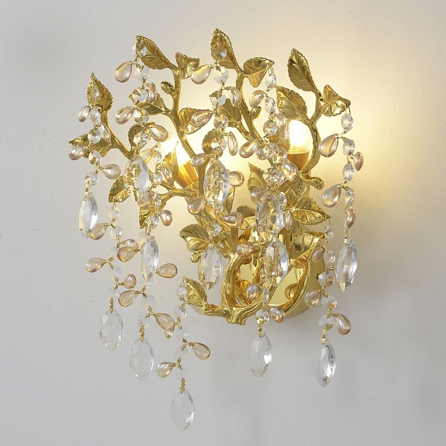 Настенный светильник Crystal Lux Eden AP2 Gold Фото № 3