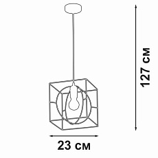Подвесной светильник Vitaluce V3063-8/1S 1