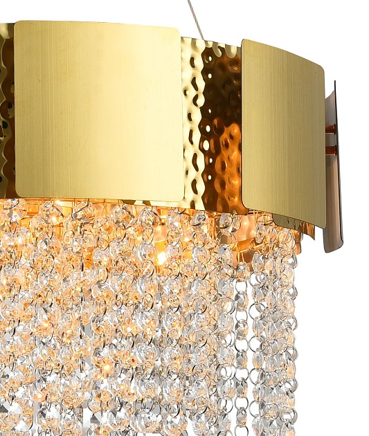 Подвесная люстра Natali Kovaltseva Empire 76014/8C Gold Фото № 3