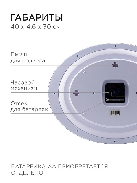 Часы настенные Apeyron PL2207-032-7 изображение 5 Часы настенные Apeyron PL2207-032-7 Фото № 5