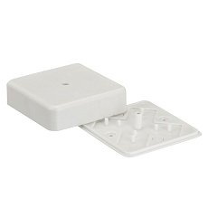 Коробка разветвительная KMP-030-030 наружная (75х75х26) белая EKF PROxima plc-kmr-030-030