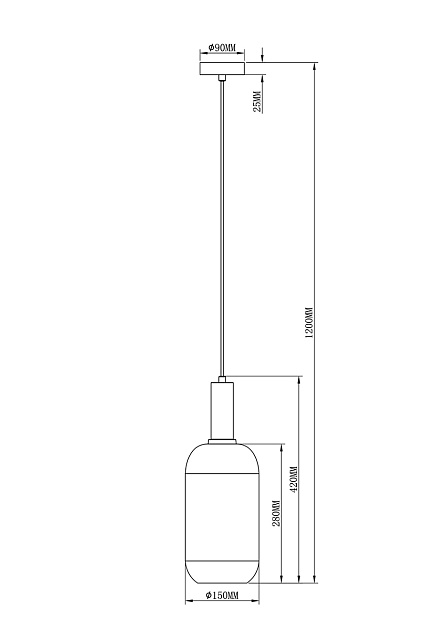 Подвесной светильник Moderli Martin V2890-1P Фото № 8