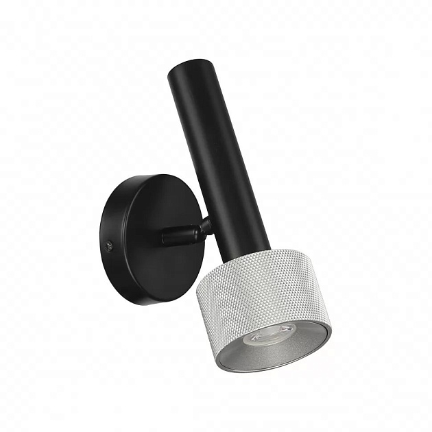 Спот iLedex Delta 2360-1 BK+SL Фото № 3