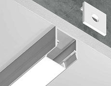 Профиль алюминиевый накладной AMBRELLA LIGHT ILLUMINATION GP1650AL 1