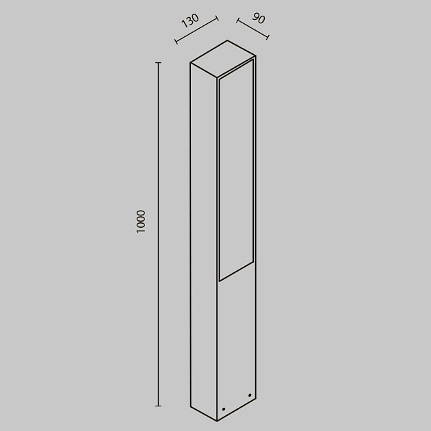 Ландшафтный светильник Maytoni Outdoor O470FL-L20GF3K Фото № 4
