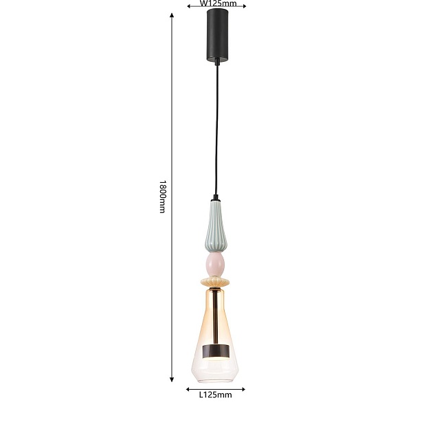 Подвесной светодиодный светильник Favourite Dolci 4465-1P Фото № 2