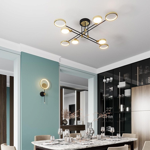 Настенный светильник Odeon Light Midcent Denzel 4322/15WL Фото № 10