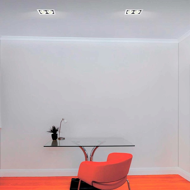 Встраиваемый светодиодный светильник Novotech Spot Gesso 358441 Фото № 3