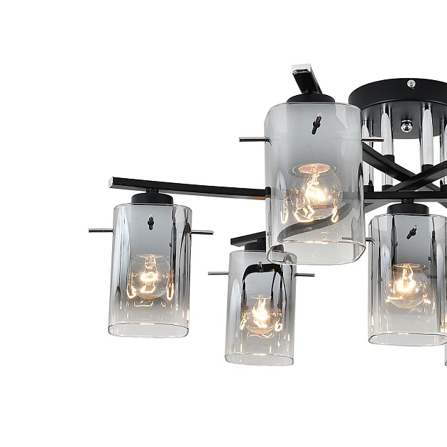 Потолочная люстра Escada Iberis 1101/7P Black Фото № 3