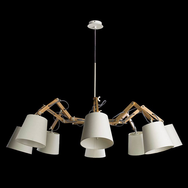 Подвесная люстра Arte Lamp Pinoccio A5700LM-8WH Фото № 6
