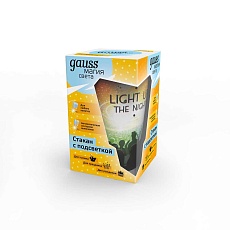 Светодиодный стакан Gauss LCUP Party LC004 1