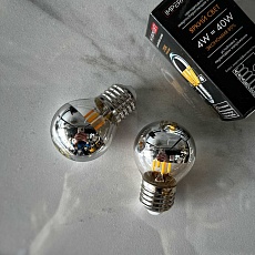 Лампа светодиодная Imperium Loft E27 60W хром 143767-22 2