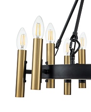 Подвесная люстра Indigo Cero 13009/9P Black V000207 2