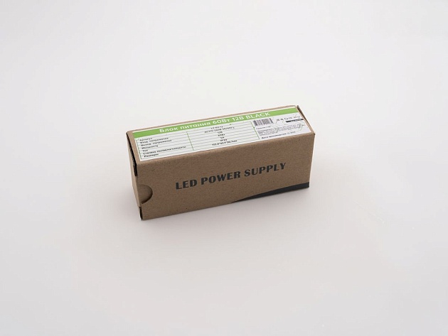 Блок питания LEDS POWER 60Вт 12В BLACK 002965 Фото № 1