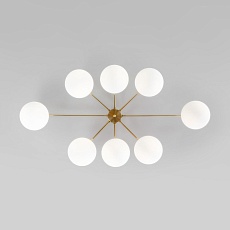 Потолочная люстра Eurosvet Opaline 70220/8 латунь 3