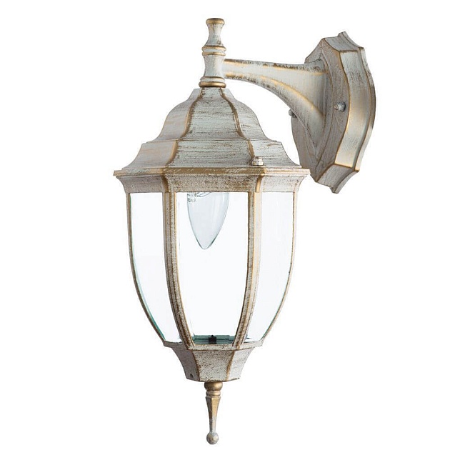 Уличный настенный светильник Arte Lamp Pegasus A3152AL-1WG Фото № 1