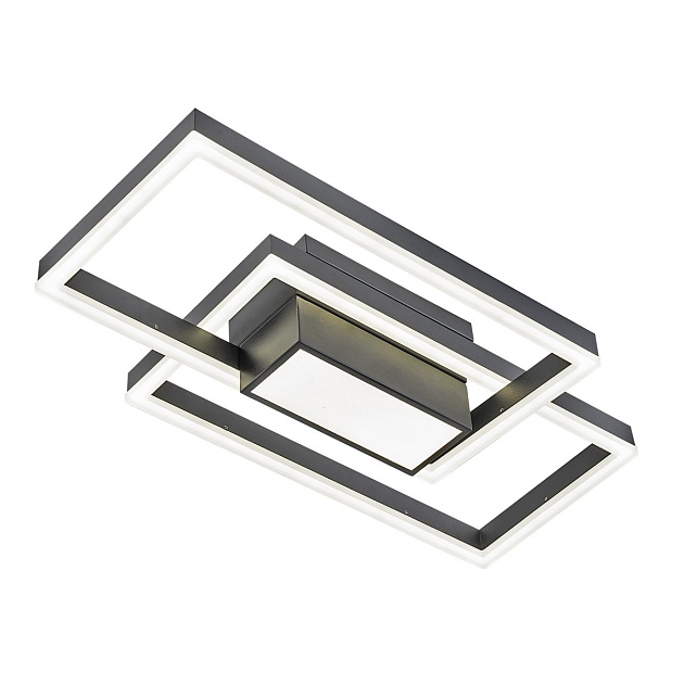 Потолочная светодиодная люстра Escada Twins 10242/3LED Black Фото № 1