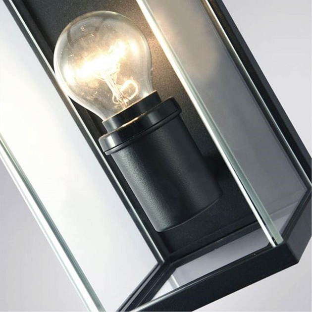 Уличный настенный светильник Arte Lamp Pot A1631AL-1BK изображение 2 Уличный настенный светильник Arte Lamp Pot A1631AL-1BK Фото № 2