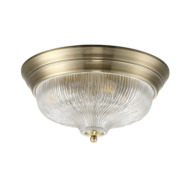 Потолочный светильник Crystal Lux Lluvia PL4 Bronze D370 Фото № 1