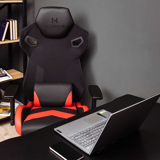 Игровое кресло AksHome Dynamit черный, экокожа 80347 Фото № 16