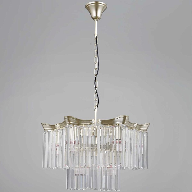 Люстра Illumico IL3357-6+3PSQ-24 GD LYRA Фото № 1