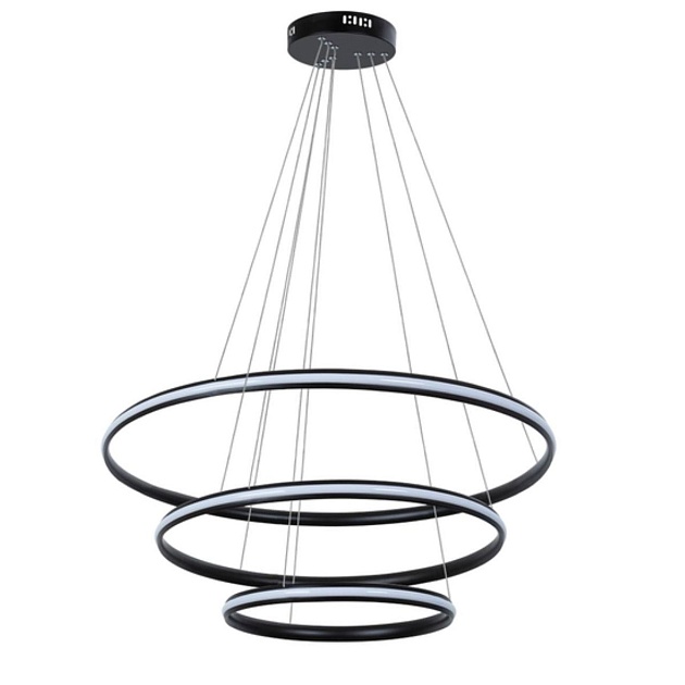 Подвесной светодиодный светильник Arte Lamp Meridiana A2198SP-3BK Фото № 1
