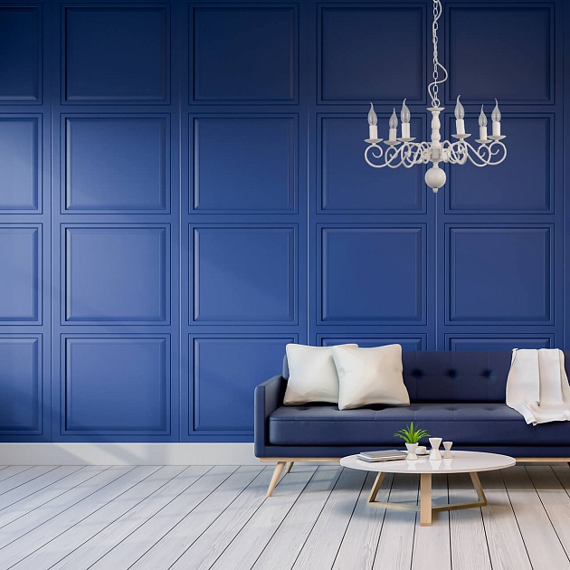 Подвесная люстра Arte Lamp A1129LM-7WH Фото № 8